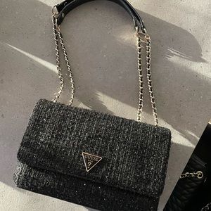 Guess Cessily tweed bag